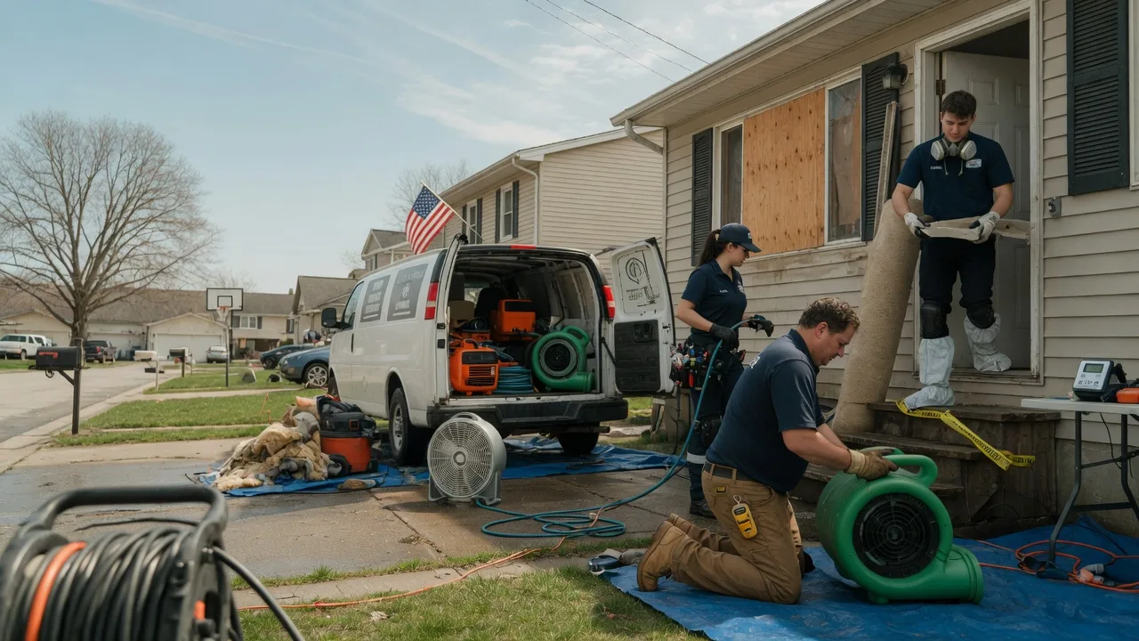 Water Damage Restoration in Custer, MI near me
